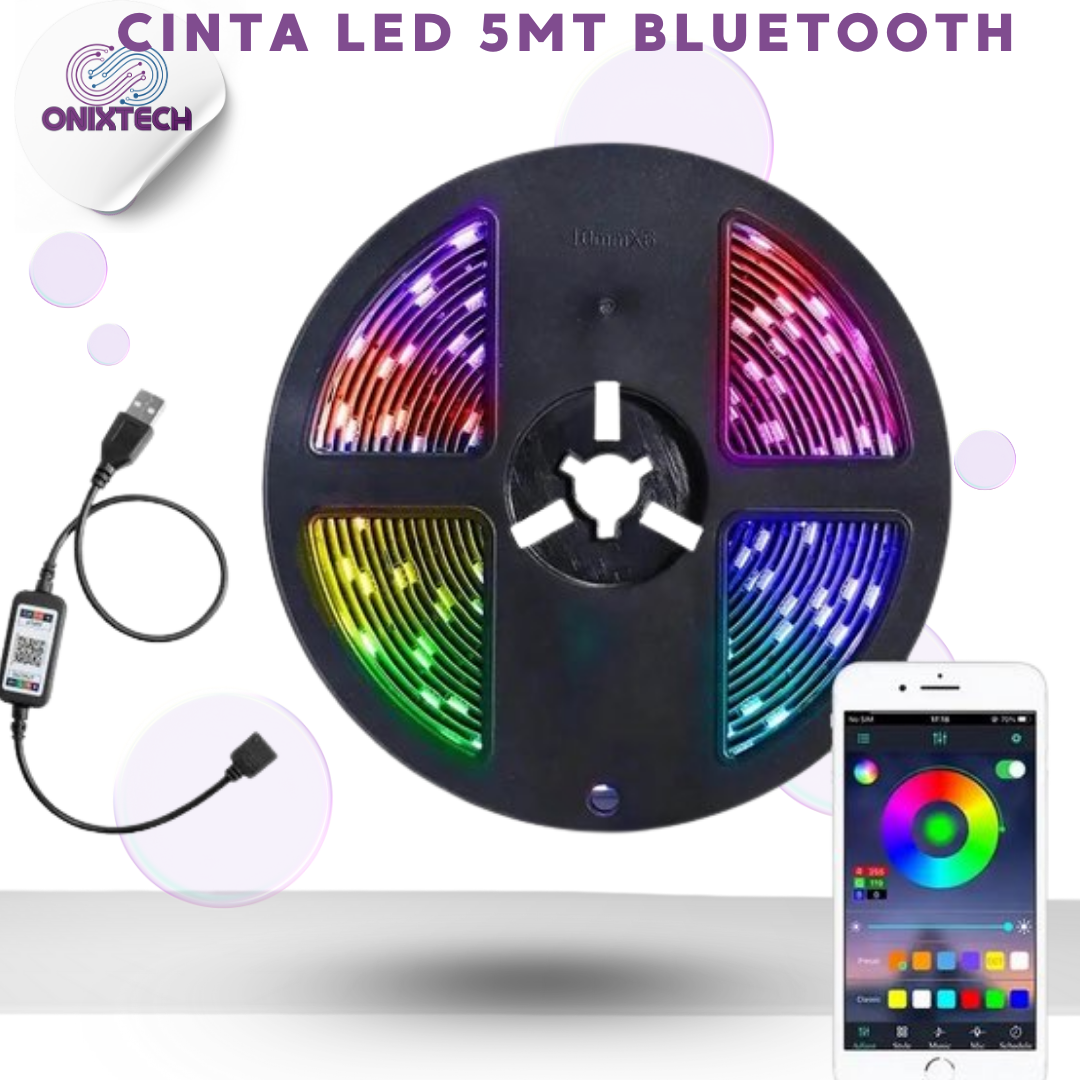 CINTA LED 5MT BLUETOOTH